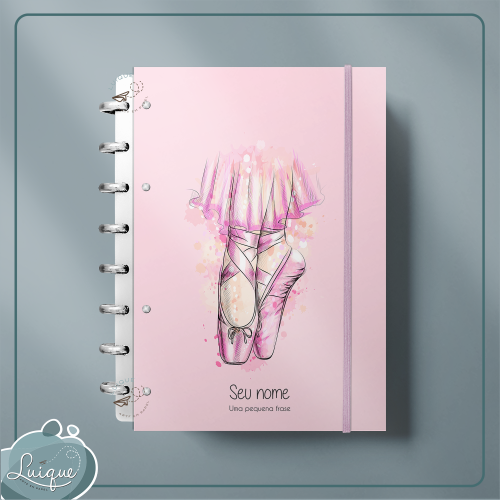 Caderno de Disco (Ballerina Feet)