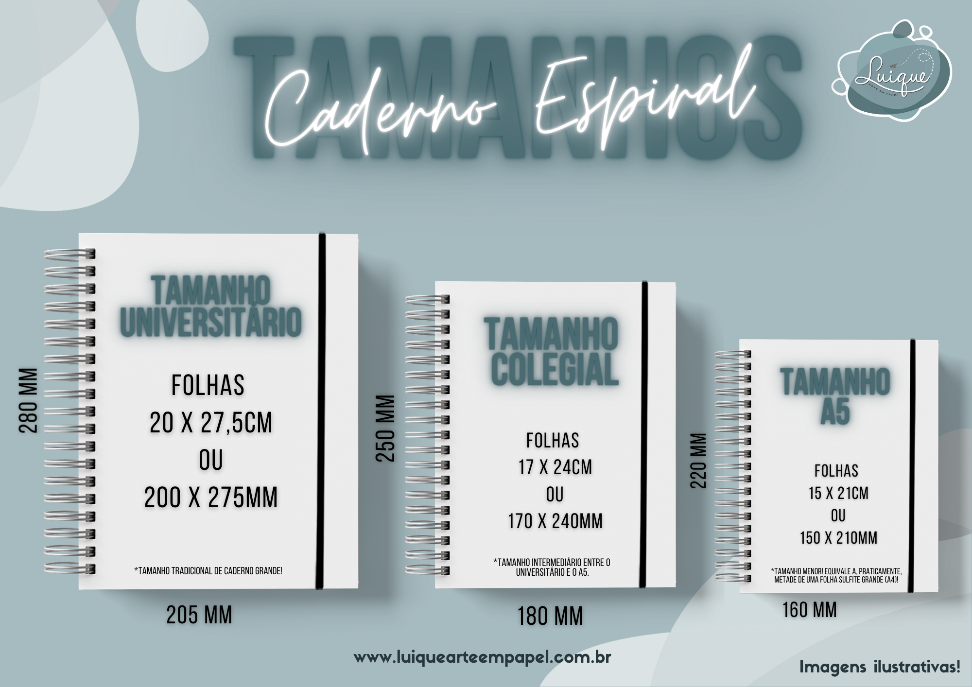 Caderno Espiral ({DO SEU JEITO}) – Luique | Arte em papel