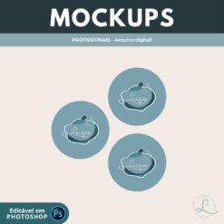 Mockup digital (Stickers/Adesivos)