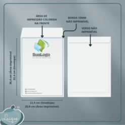 Alternative view of 100 envelopes personalizados A4 (229x324mm)