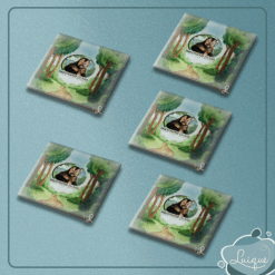 Kit c/ 5 azulejos c/ imã (INSTITUTO OLIVIA - FLORESTA)