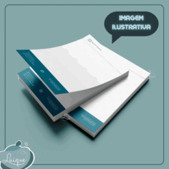 Receituário médico A4 (10 blocos)