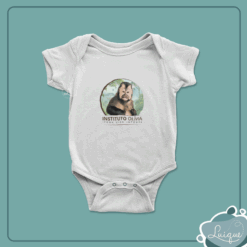 Body Bebê Poliéster Branca (INSTITUTO OLIVIA - FLORESTA)