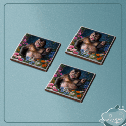 Kit c/ 3 azulejos c/ imã (INSTITUTO OLIVIA - BARRIGÃO LINDO)