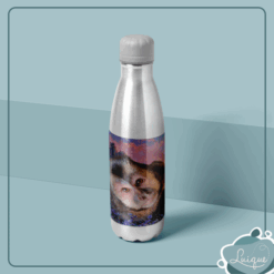 Garrafa térmica / Inóx estampado / 350ml / Térmica (INSTITUTO OLIVIA - OLHAR)