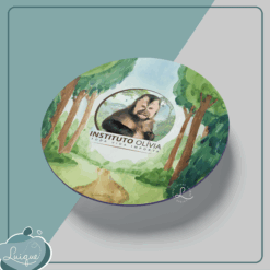 Mousepad redondo (INSTITUTO OLIVIA - FLORESTA)