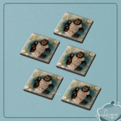 Kit c/ 5 azulejos c/ imã (INSTITUTO OLIVIA - SAPECA)