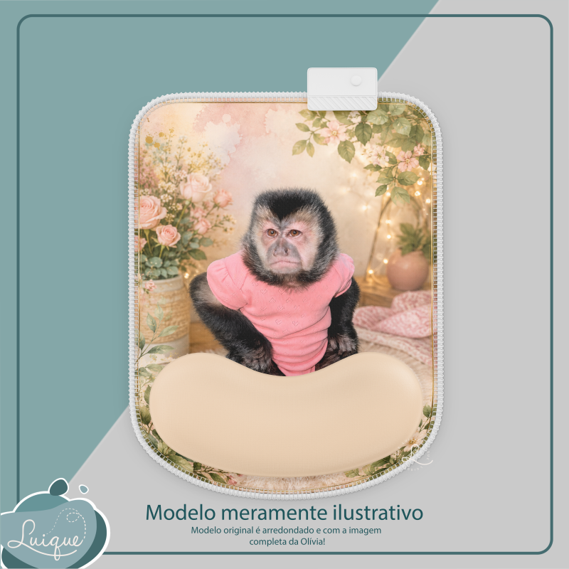 Mousepad c/ apoio (INSTITUTO OLIVIA - FLORESCER)