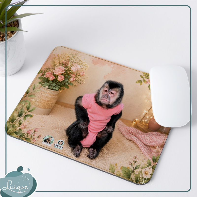 Mousepad retangular (INSTITUTO OLIVIA - FLORESCER)