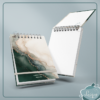 Bloco de anotações (Beige emerald marble)