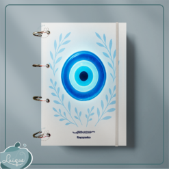 Caderno Argolado (Beige greek eye)