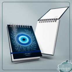 Bloco de anotações (Blue greek eye)