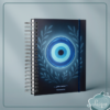 Caderno Espiral (Blue greek eye)