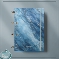Caderno Argolado (Blue marble)