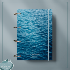 Caderno Argolado (Blue ocean)