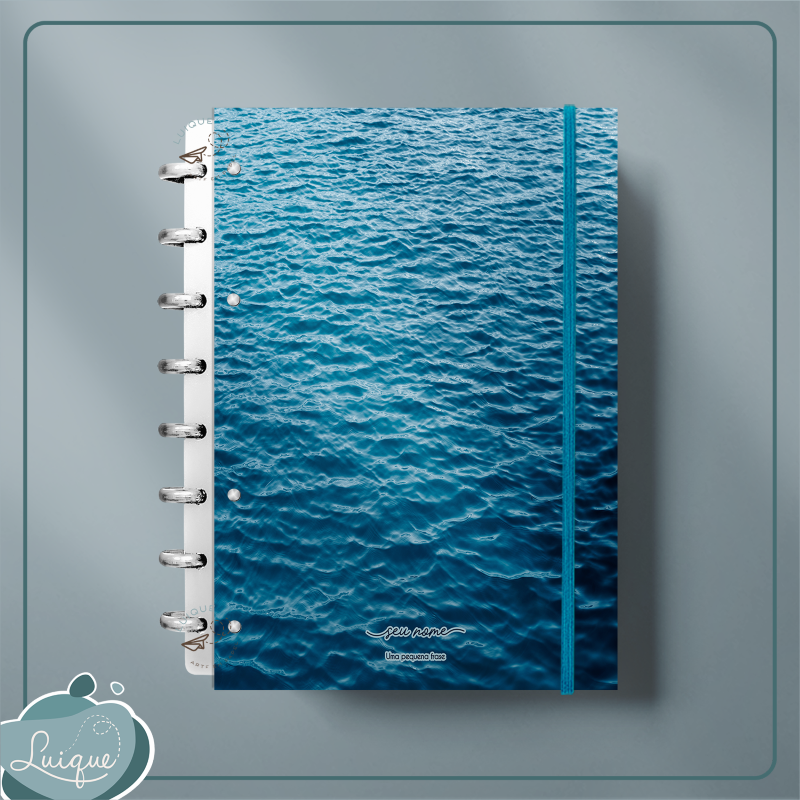 Caderno de Disco (Blue ocean)