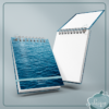 Bloco de anotações (Blue ocean)
