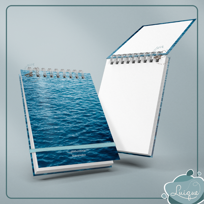 Bloco de anotações (Blue ocean)