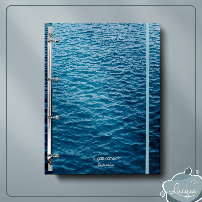 Fichário Argolado (Blue ocean)