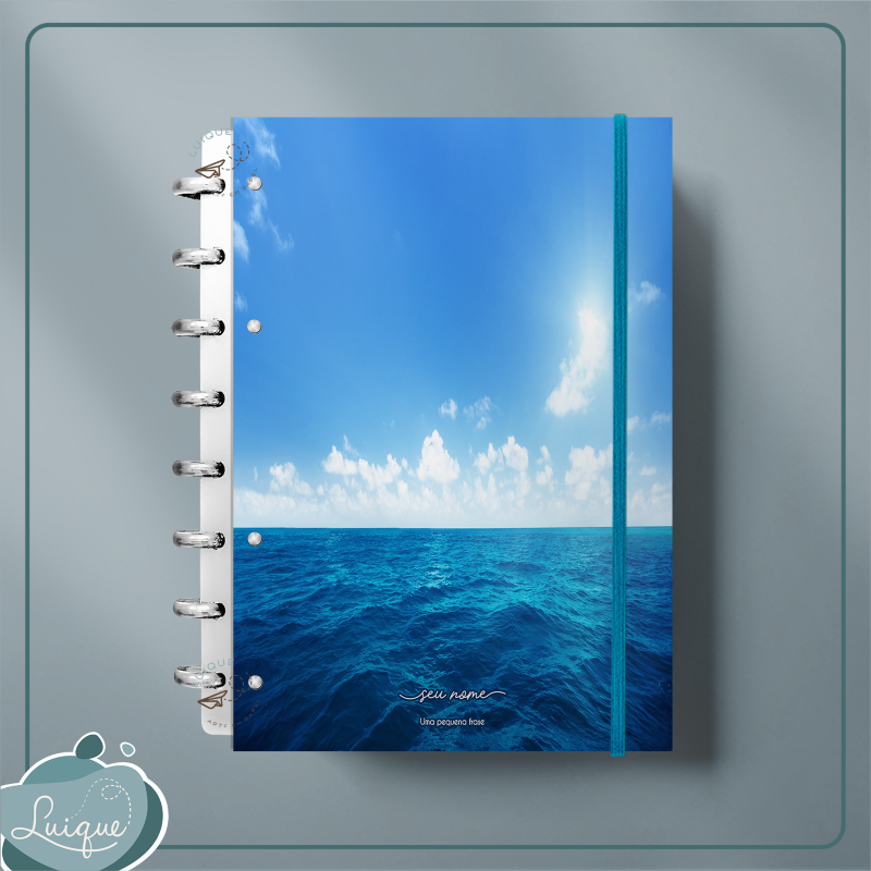 Caderno de Disco (Boundless blue)