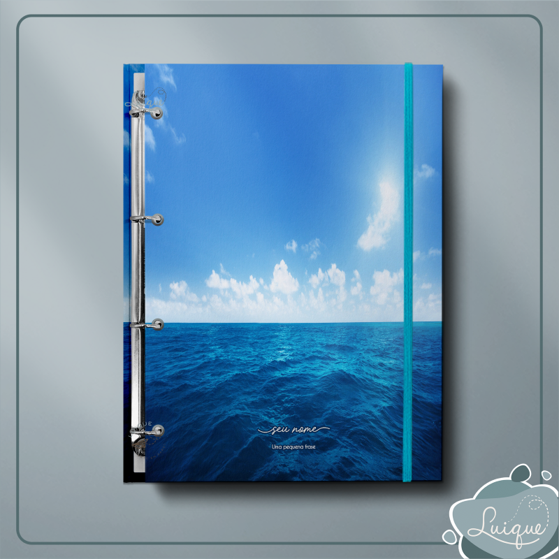 Fichário Argolado (Boundless blue)