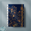 Caderno de Disco (Brilliant flowers)