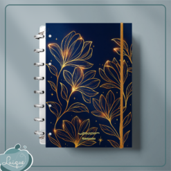 Caderno de Disco (Brilliant flowers)