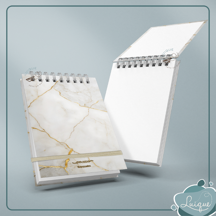 Bloco de anotações (Calm marble)