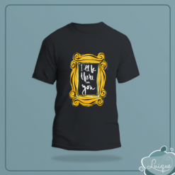 Camisa 100% algodão (Friends / Moldura - Tamanho G)