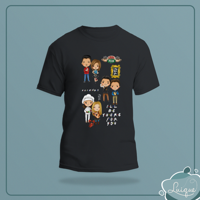 Camisa 100% algodão (Friends - Tamanho G)