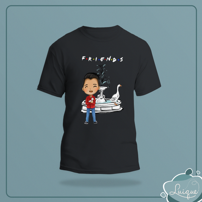 Camisa 100% algodão (Friends / Joey - Tamanho G)