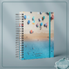 Caderno Espiral (Cores à beira mar)