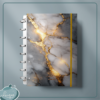 Caderno de Disco (Dark golden marble)