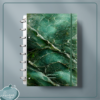 Caderno de Disco (Emerald marble)