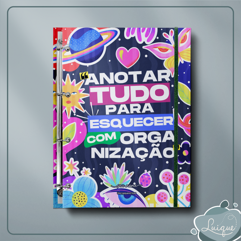 Fichário Argolado (Esquecer com organização)