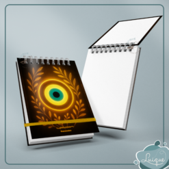 Bloco de anotações (Golden greek eye)