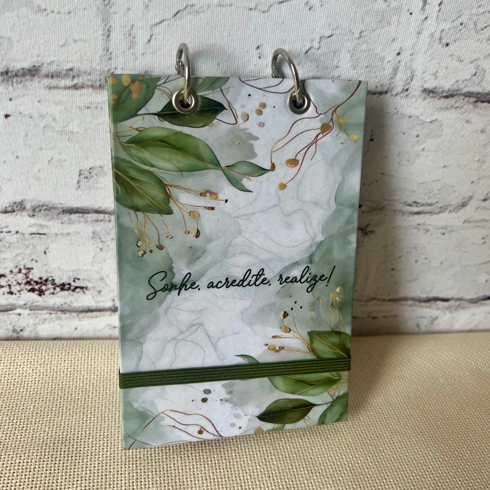Bloco de Anotações (Elegance leaves 02)
