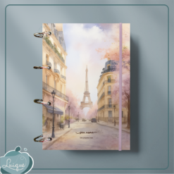 Caderno Argolado (Paris in watercolor)