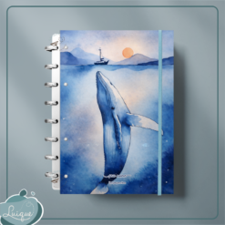 Caderno de Disco (Whale in the ocean)